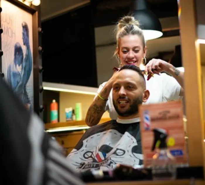Pour Homme · barbería
